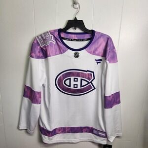 Montreal Canadiens Hockey Fights Cancer 2024 Jersey Mens Large NHL  MSRP $129.99